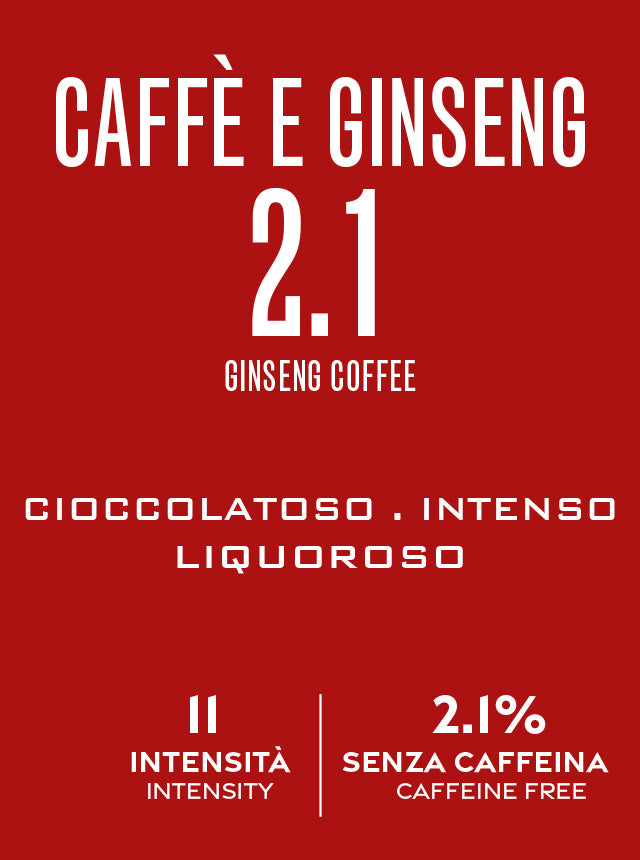 CAFFÈ E GINSENG label